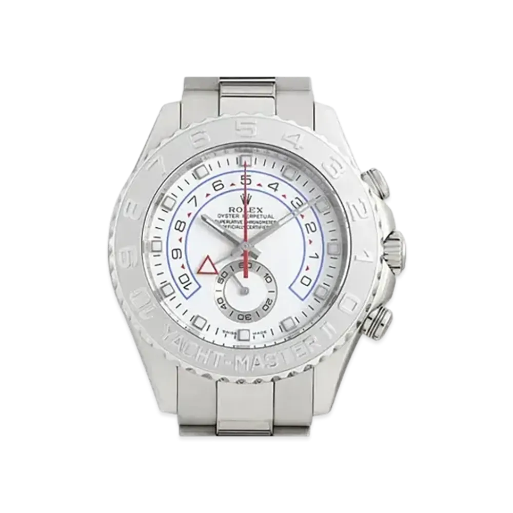 ROLEX Yacht-MasterII White Dial 116689
