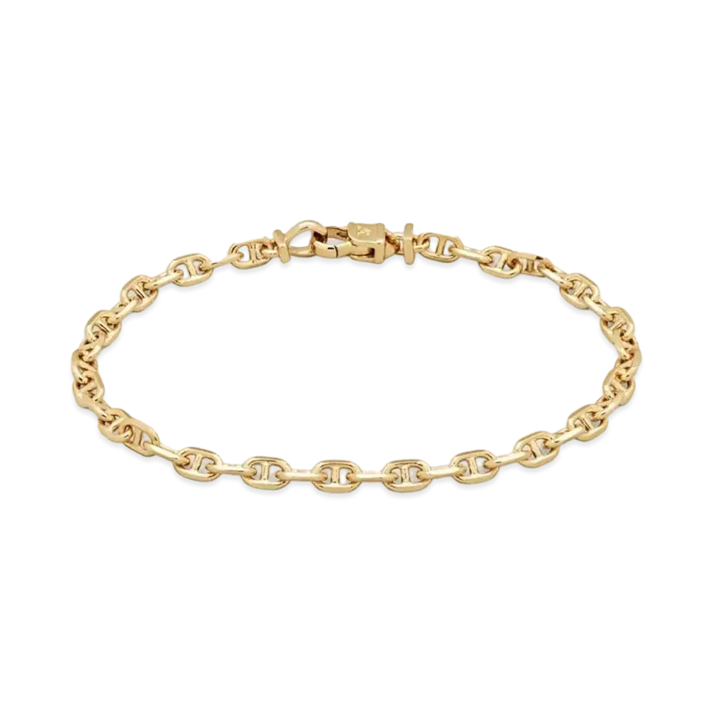 TOMWOOD Cable Bracelet "Gold"