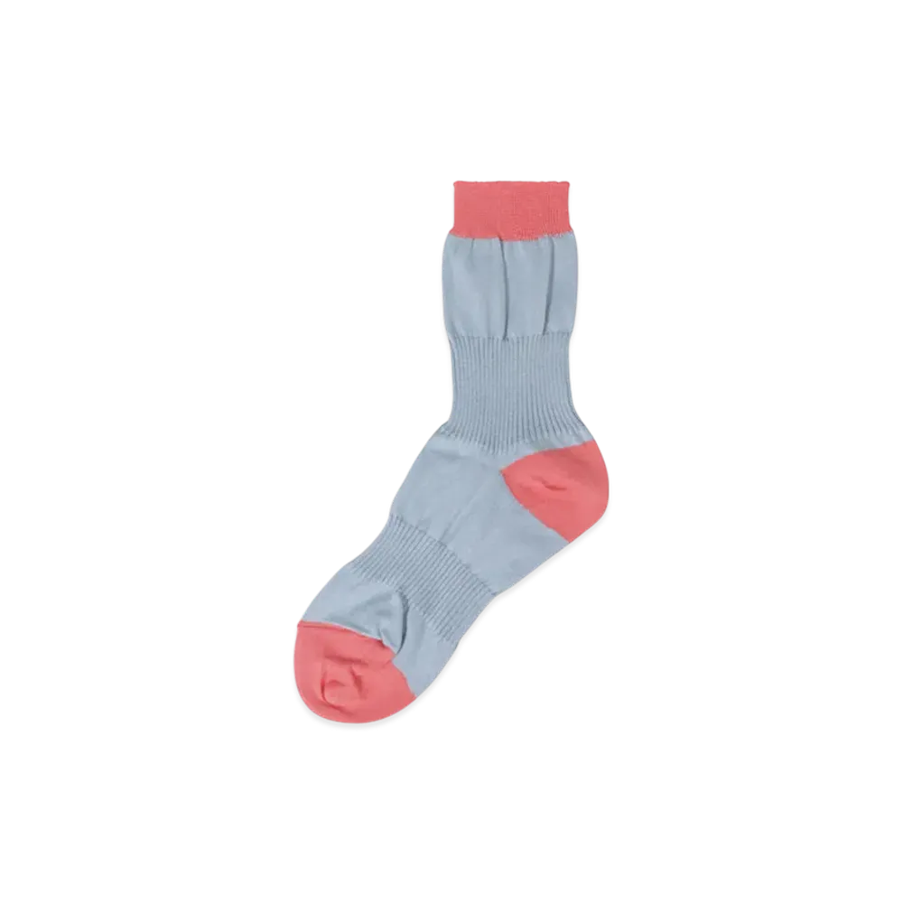 ISSEY MIYAKE Color Puff Socks "LightBlue"