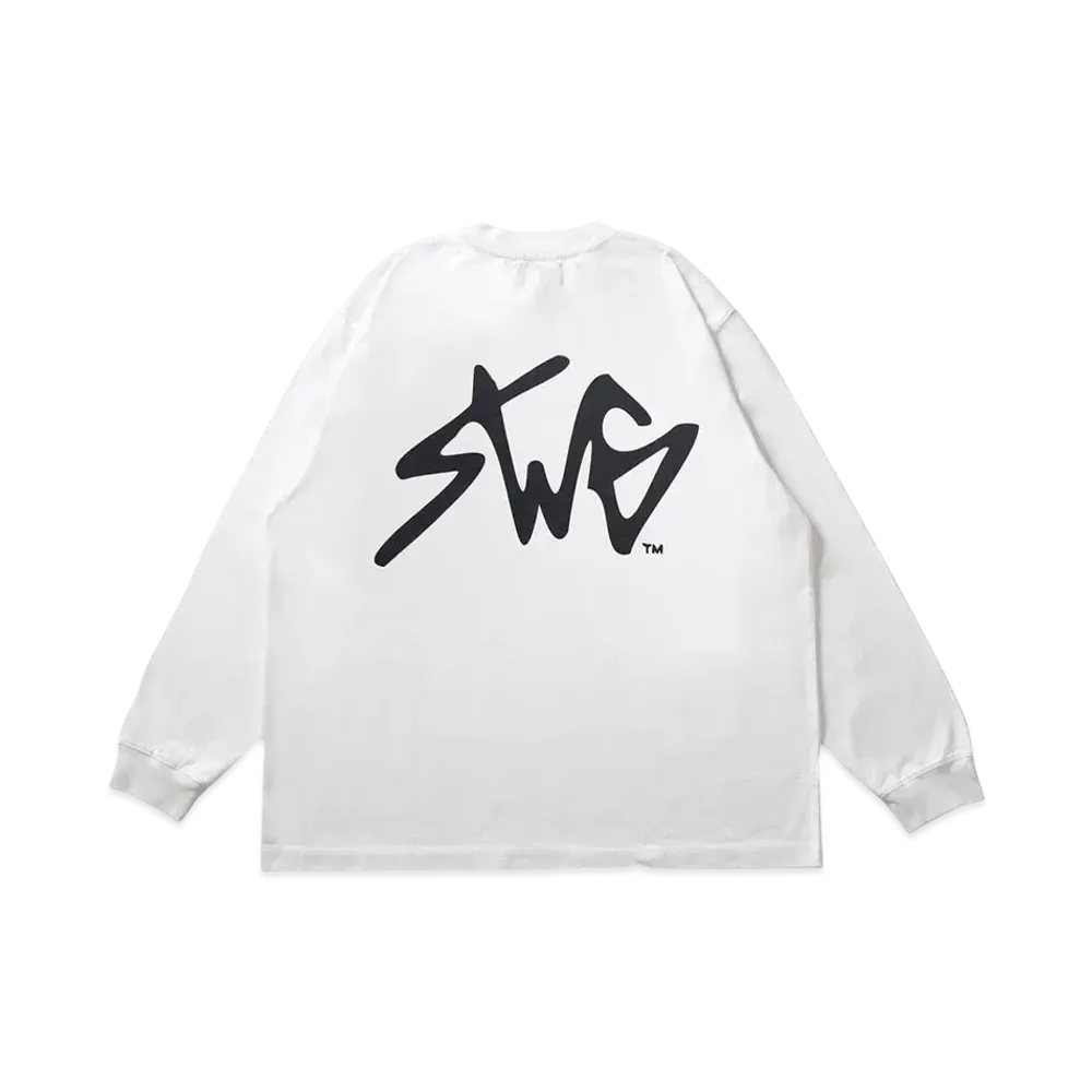 SWAGGER SWG SIGNATURE LOGO LT-SHIRT "WHITE"
