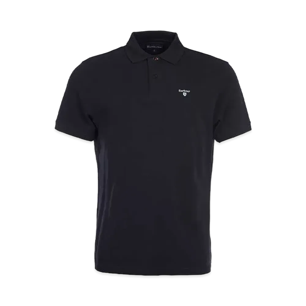 Barbour Logo Sport Polo Shirt "Black"