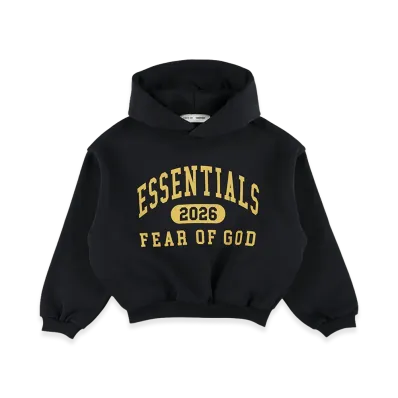 FEAR OF GOD ESSENTIALS Kids Clothing "Black"