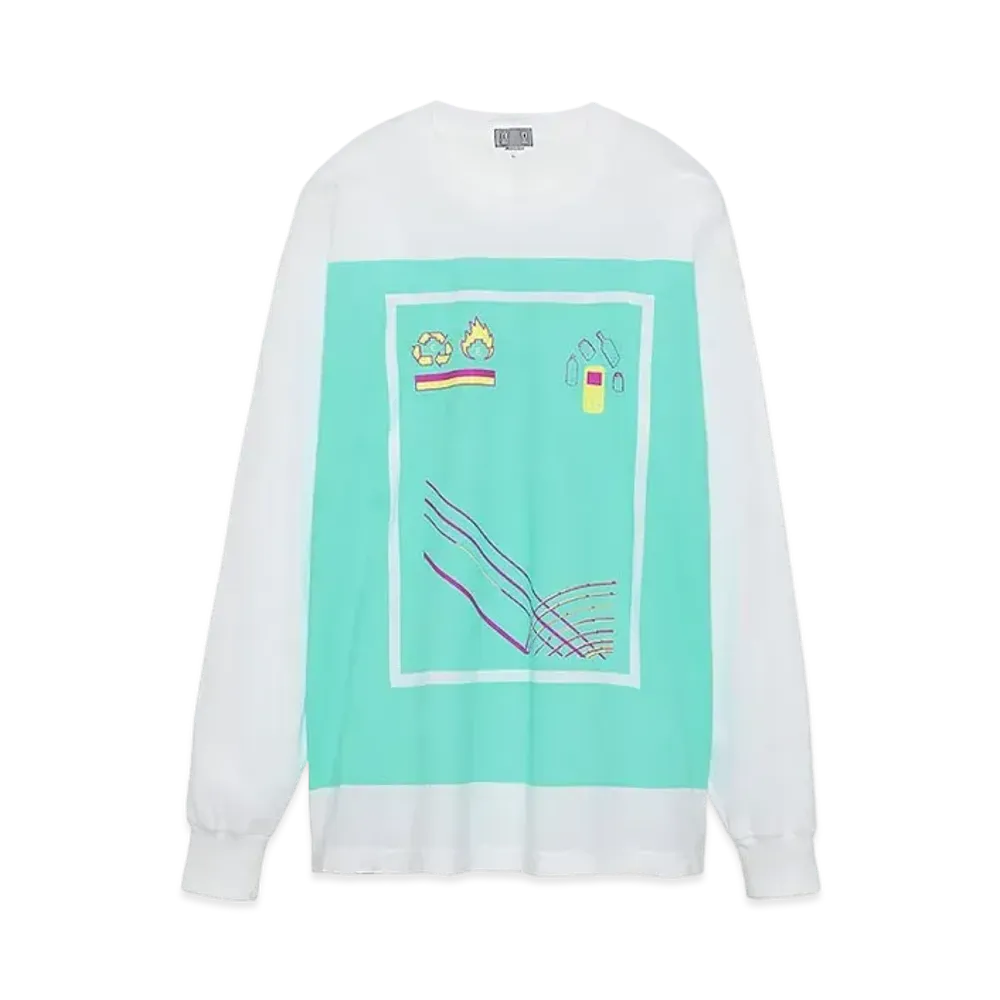 Cav Empt (C.E) EMPTIES BIG LONG SLEEVE T "White"