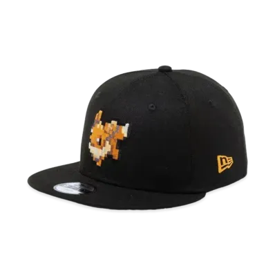 NEW ERA Pokemon 9FIFTY Youth 8Bit Eevee "Black"