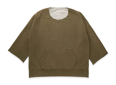 visvim Burrow Dual Sweat Crash "Olive"