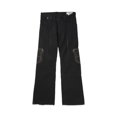 DISCOVERED x beauty:beast RE-MAKE WIDE FIT DENIM PANTS_b "MULTI"