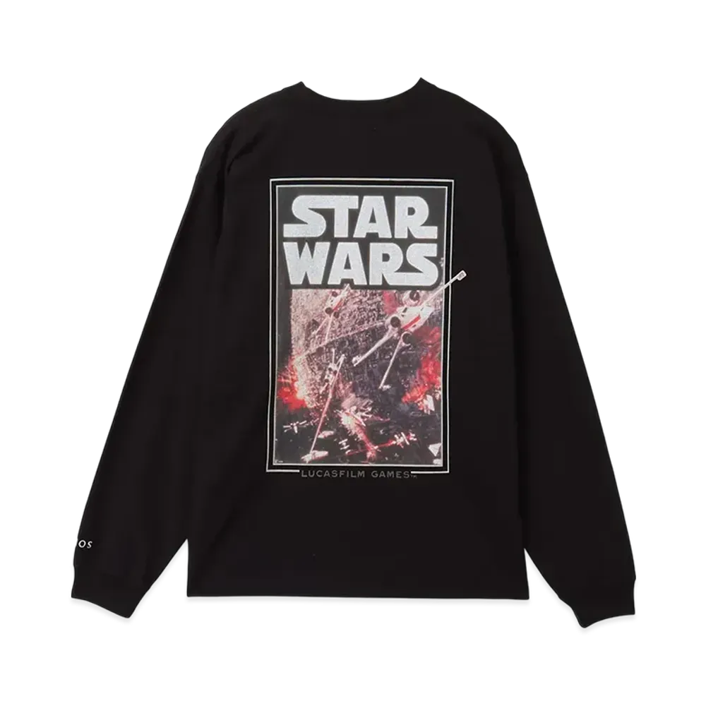 atmos x STAR WARS Game LS T-Shirt "Black"