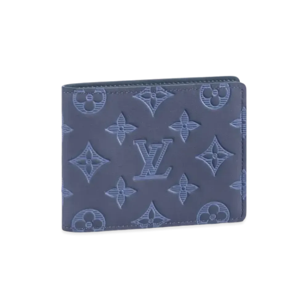 Louis Vuitton Multiple Wallet Monogram Shadow "Navy Blue"