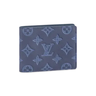 Louis Vuitton Multiple Wallet Monogram Shadow "Navy Blue"