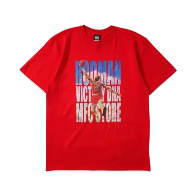 MFC STORE x DENNIS RODMAN x Victory DNA Flying Tee "Red"