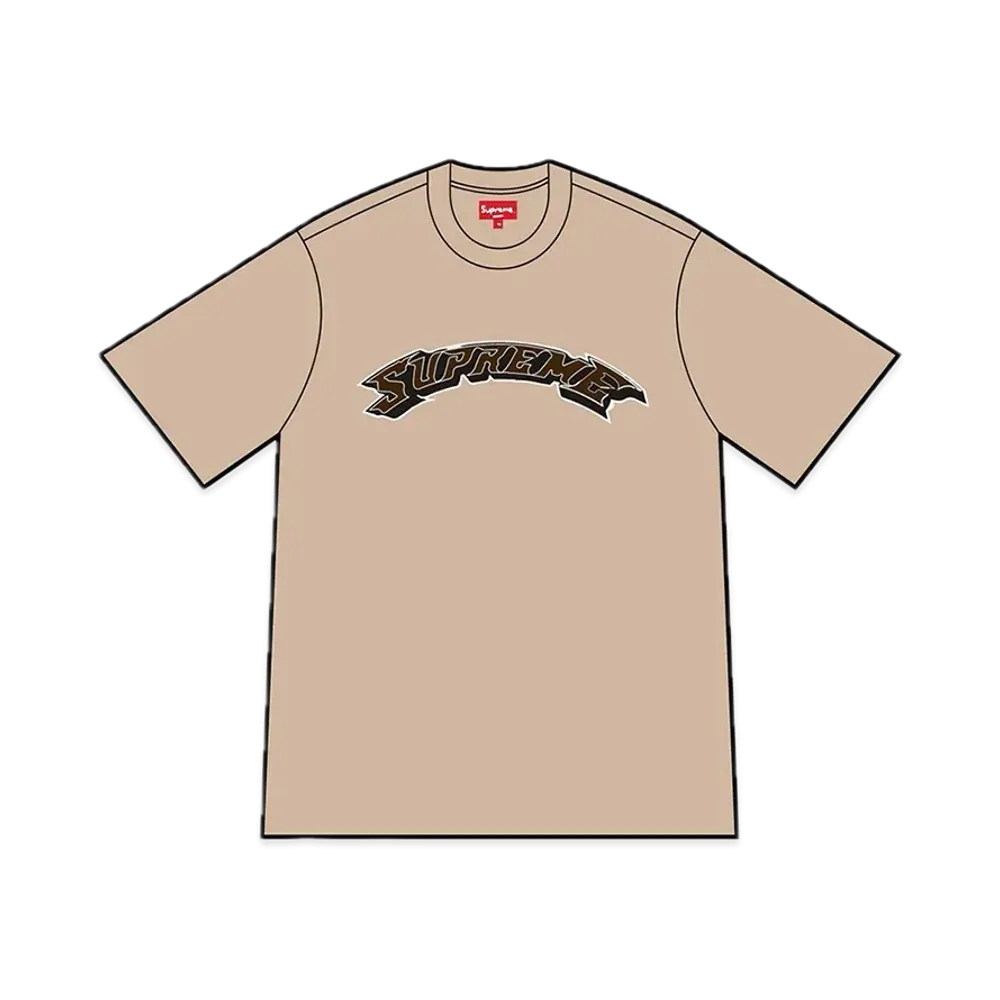 Supreme Applique Arc S/S Top "Dark Taupe"