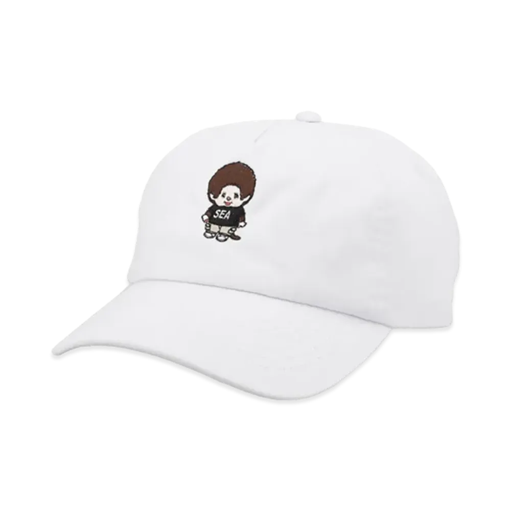 WIND AND SEA x Monchhichi Cap "White"