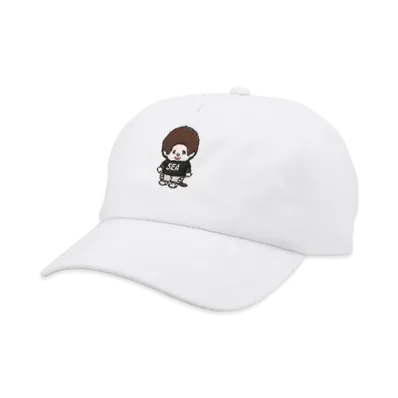WIND AND SEA x Monchhichi Cap "White"