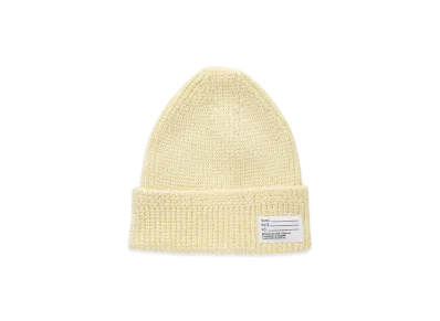 visvim Knit Beanie (Cotton) "Yellow"
