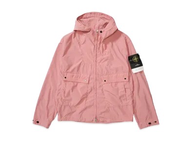 Stone Island Stretch Polyester Windbreaker "Violet"