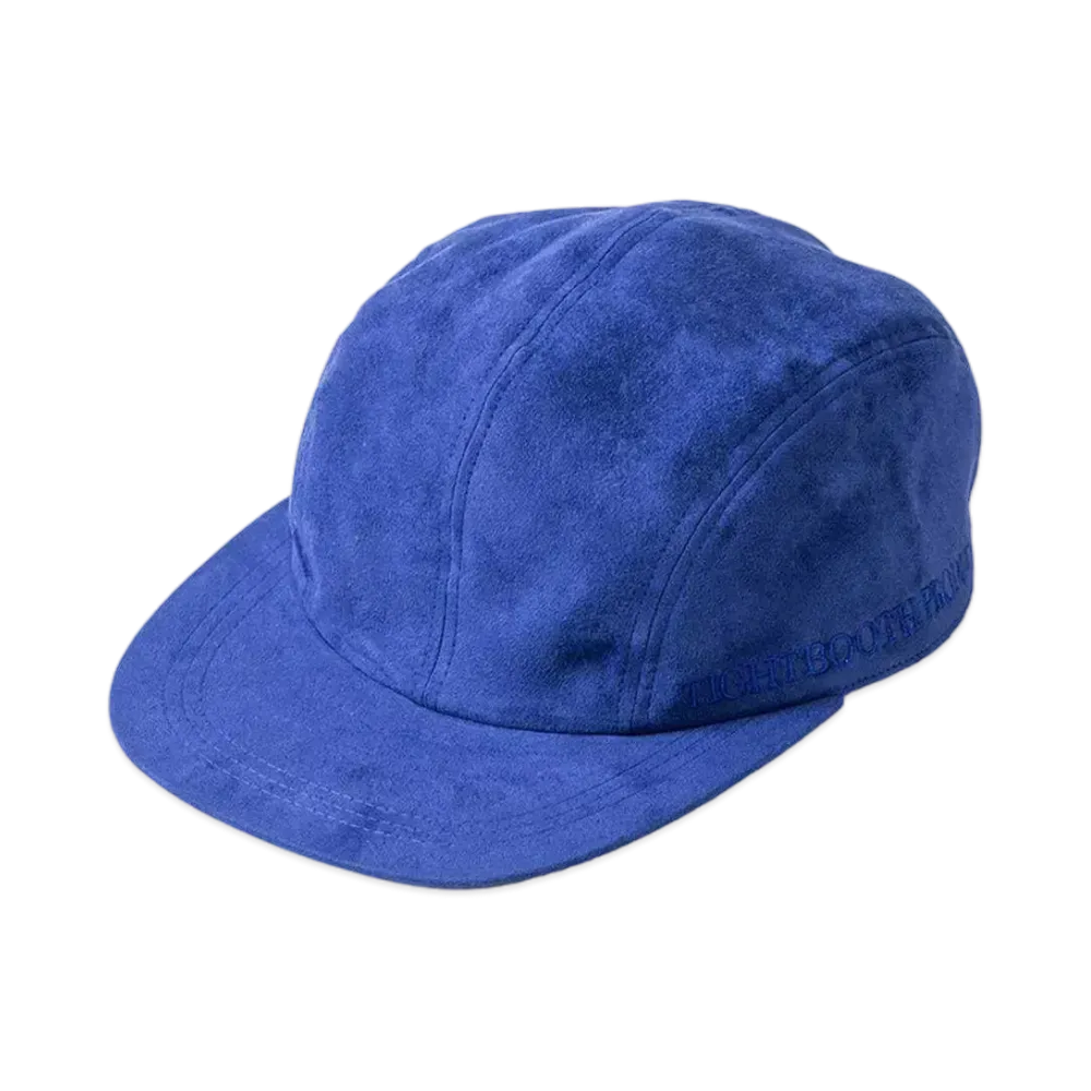 TIGHTBOOTH Suede Side Logo Camp Cap "Blue"