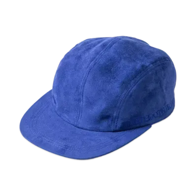 TIGHTBOOTH Suede Side Logo Camp Cap "Blue"