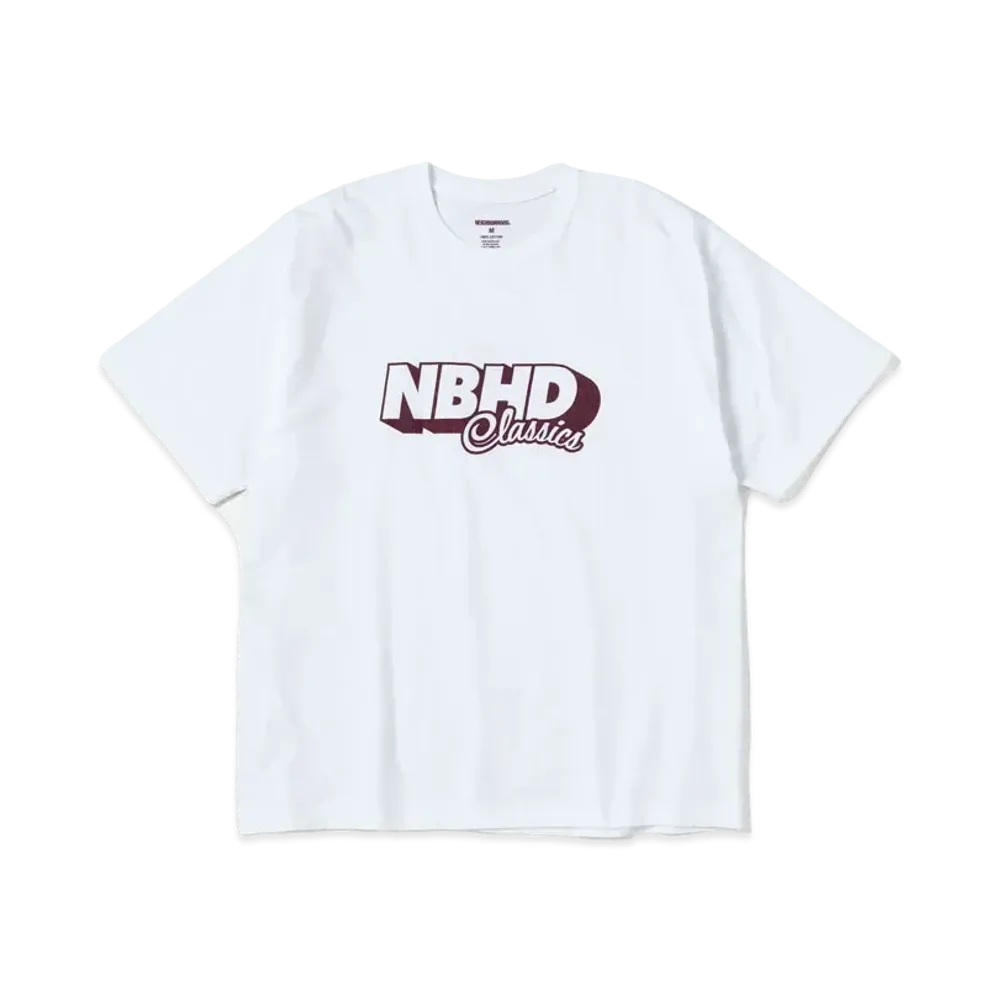 NEIGHBORHOOD NH-8 / C-TEE . SS "White"