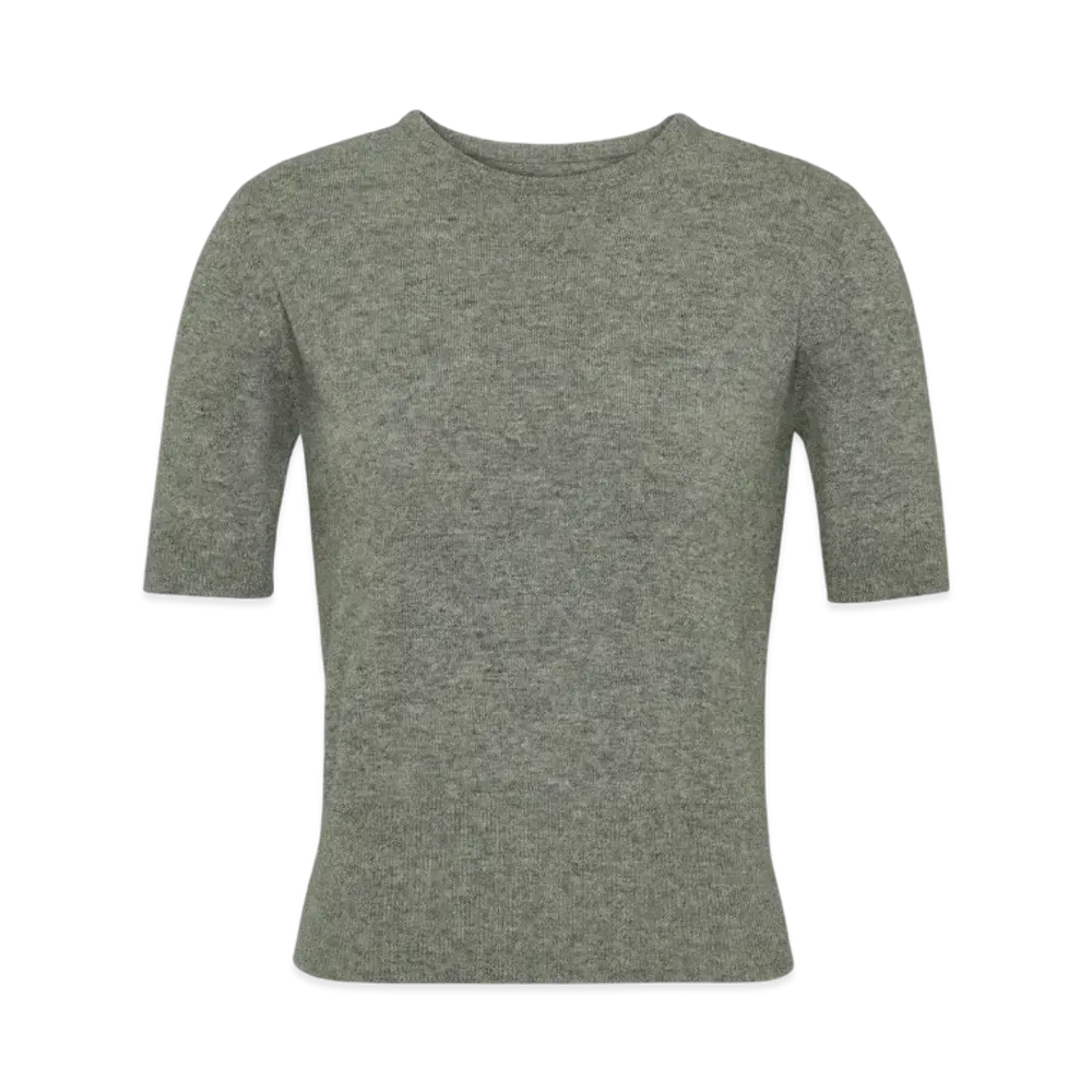 Maison Margiela Women's Wool Top "Gray"