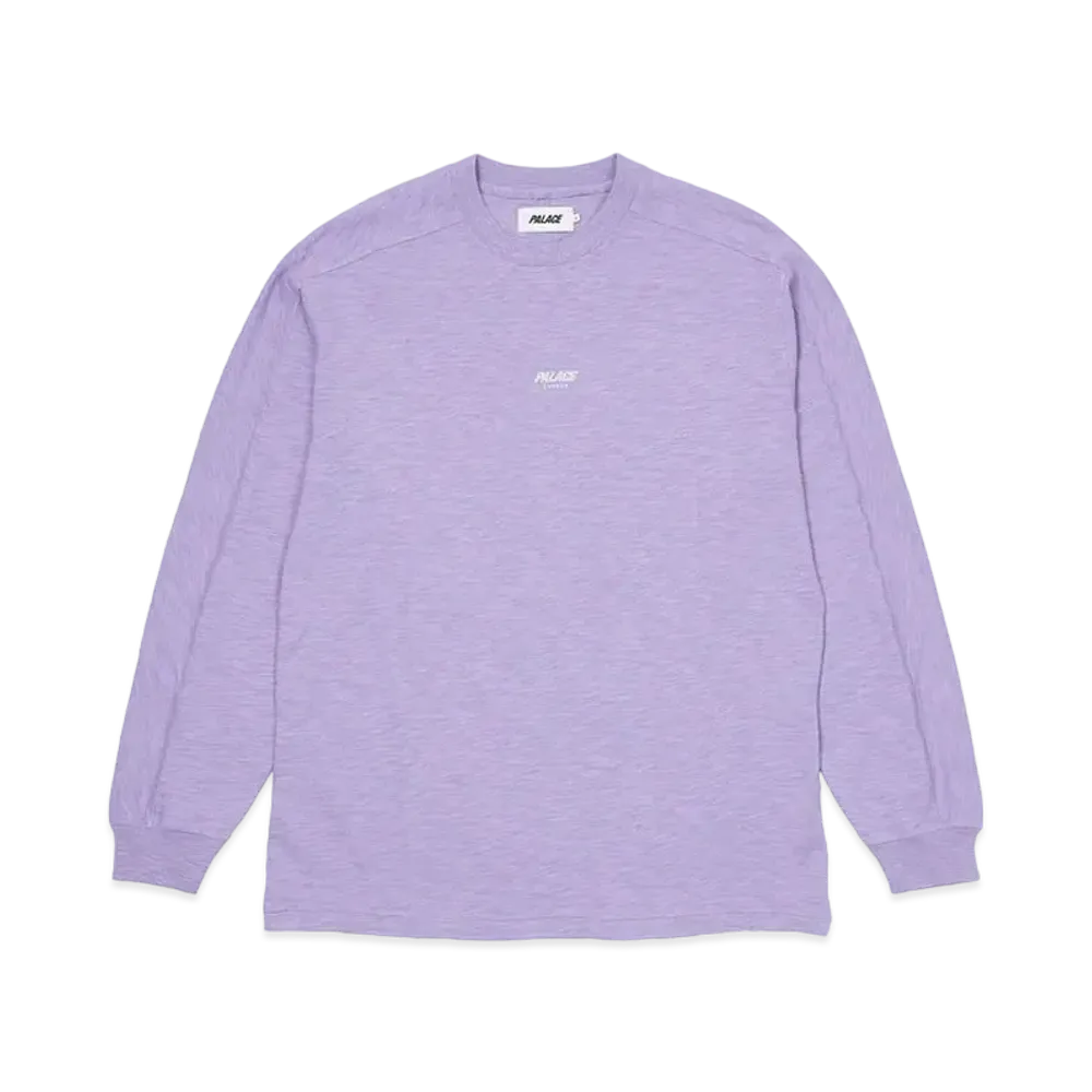 PALACE SLUB ZIG ZAG LONGSLEEVE "Violet"