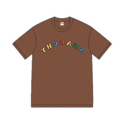Supreme Jamie Reid Anarchy Tee "Brown"