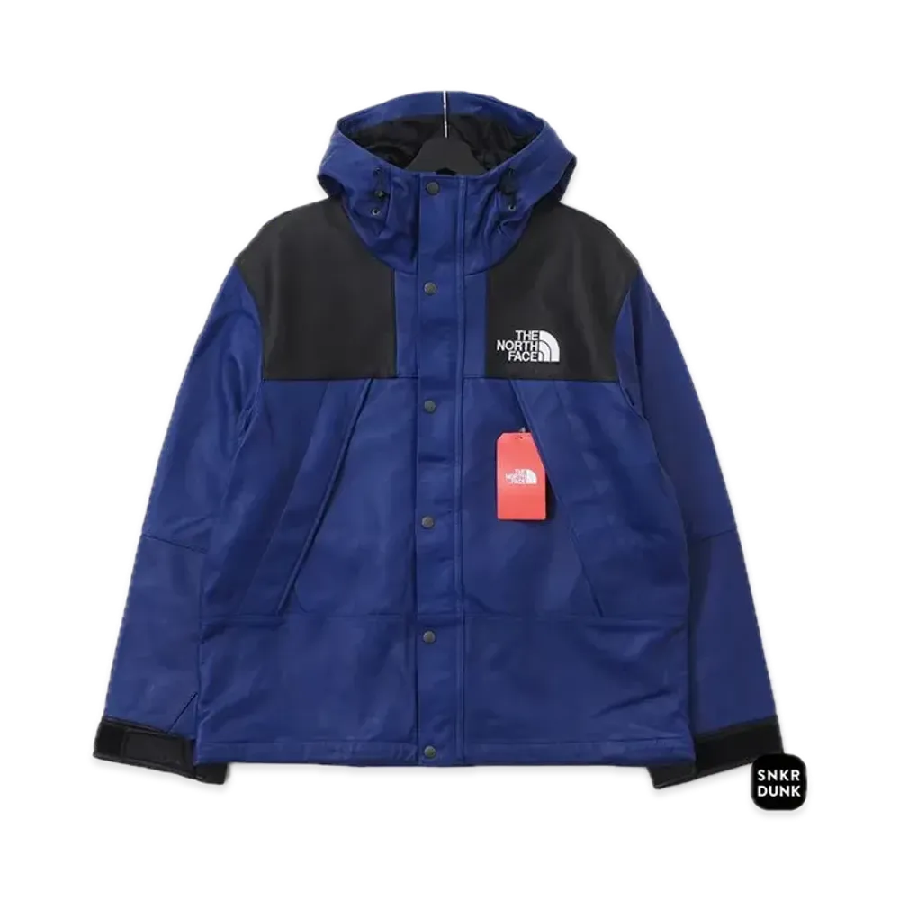 Supreme x The North Face Leather Mountain Parka "Purple"