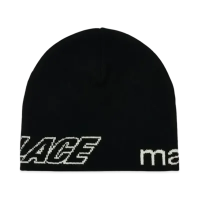 PALACE x MAHARISHI No Cuff Beanie "Black"