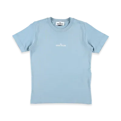 Stone Island Kids T-Shirts "Light Blue"