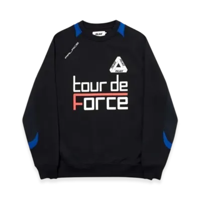 PALACE Tour De Force Crew "Black"