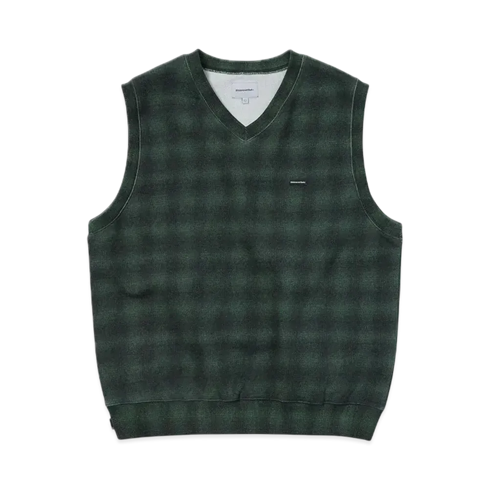 thisisneverthat T.N.T. Classic HDP V Neck Vest "Shadow Plaid"