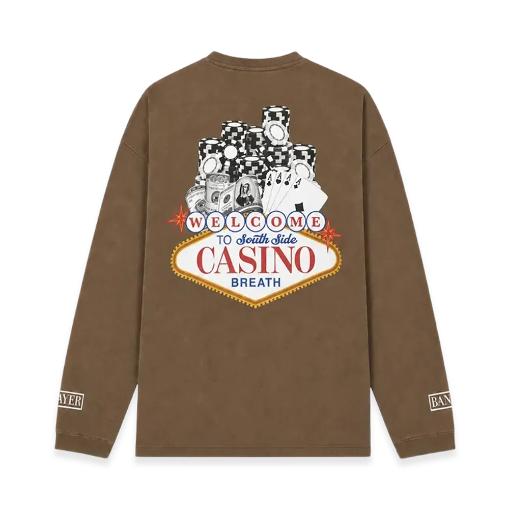BREATH Casino LS Tee "Brown"