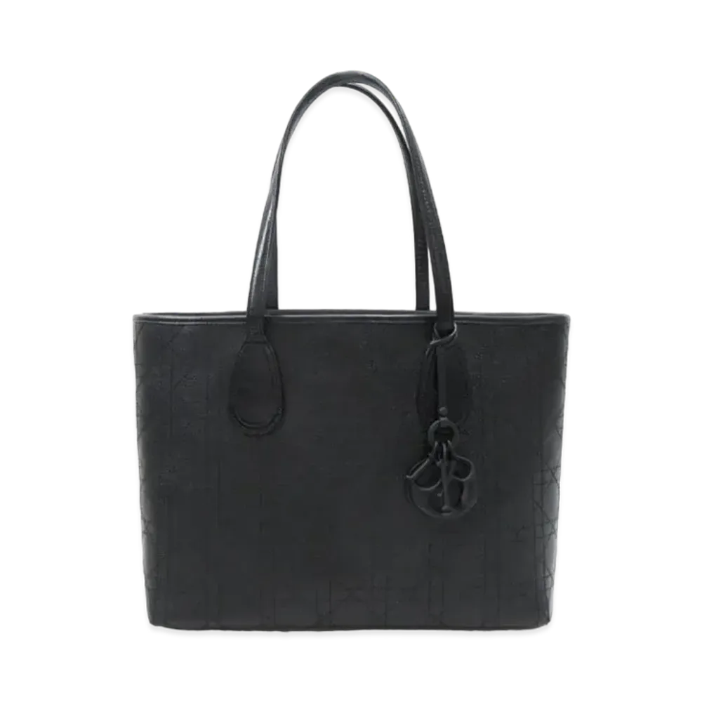 Dior Panarea Cannage Tote Bag "Black"