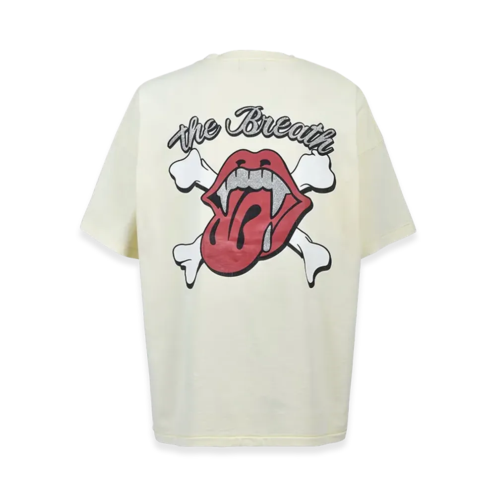 BREATH Grill & Tan & Bone Tee "White"