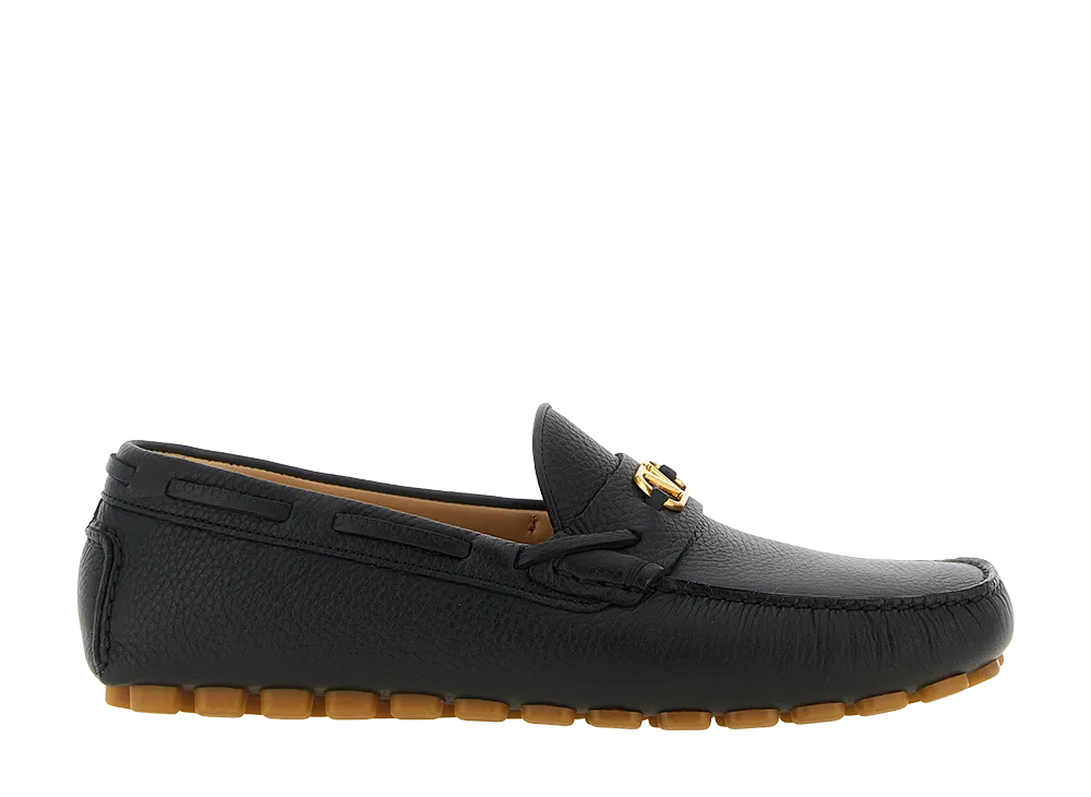 Valentino Garavani driver Fastaway Loafers "Black"
