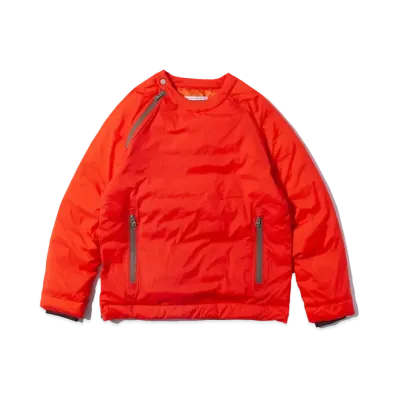 F/CE. Inner Down Sweater "Orange"
