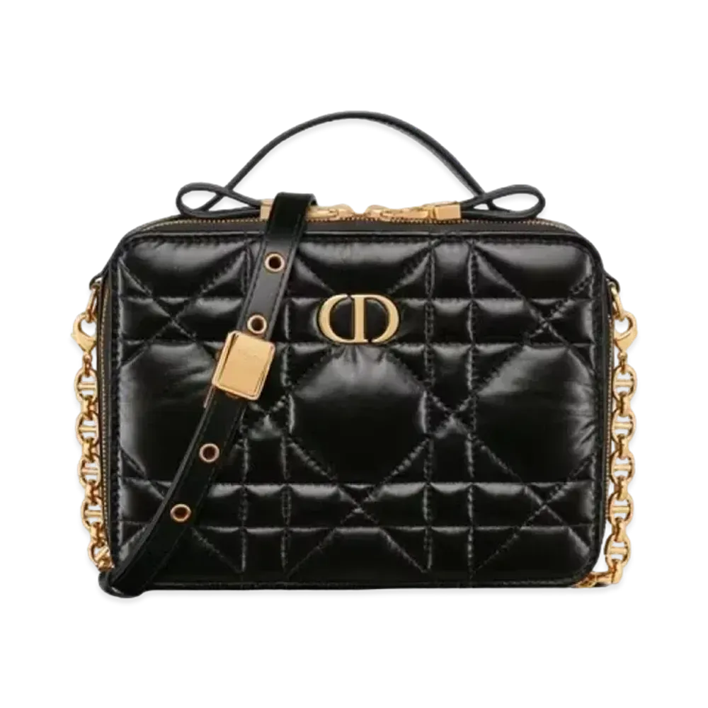 Dior Caro Box Bag "Black"