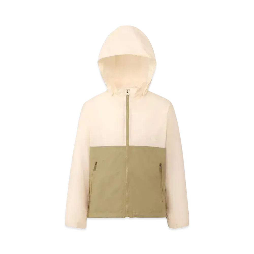 The North Face Kids Compact Jacket "White Dune/Classic Khaki"