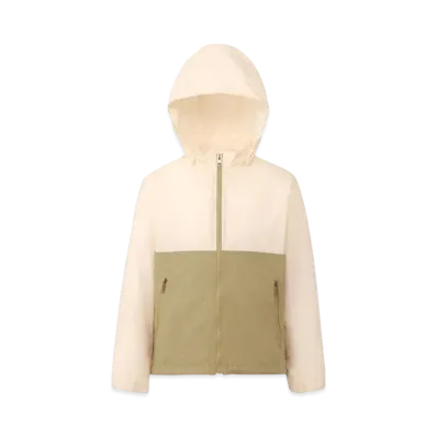 The North Face Kids Compact Jacket "White Dune/Classic Khaki"