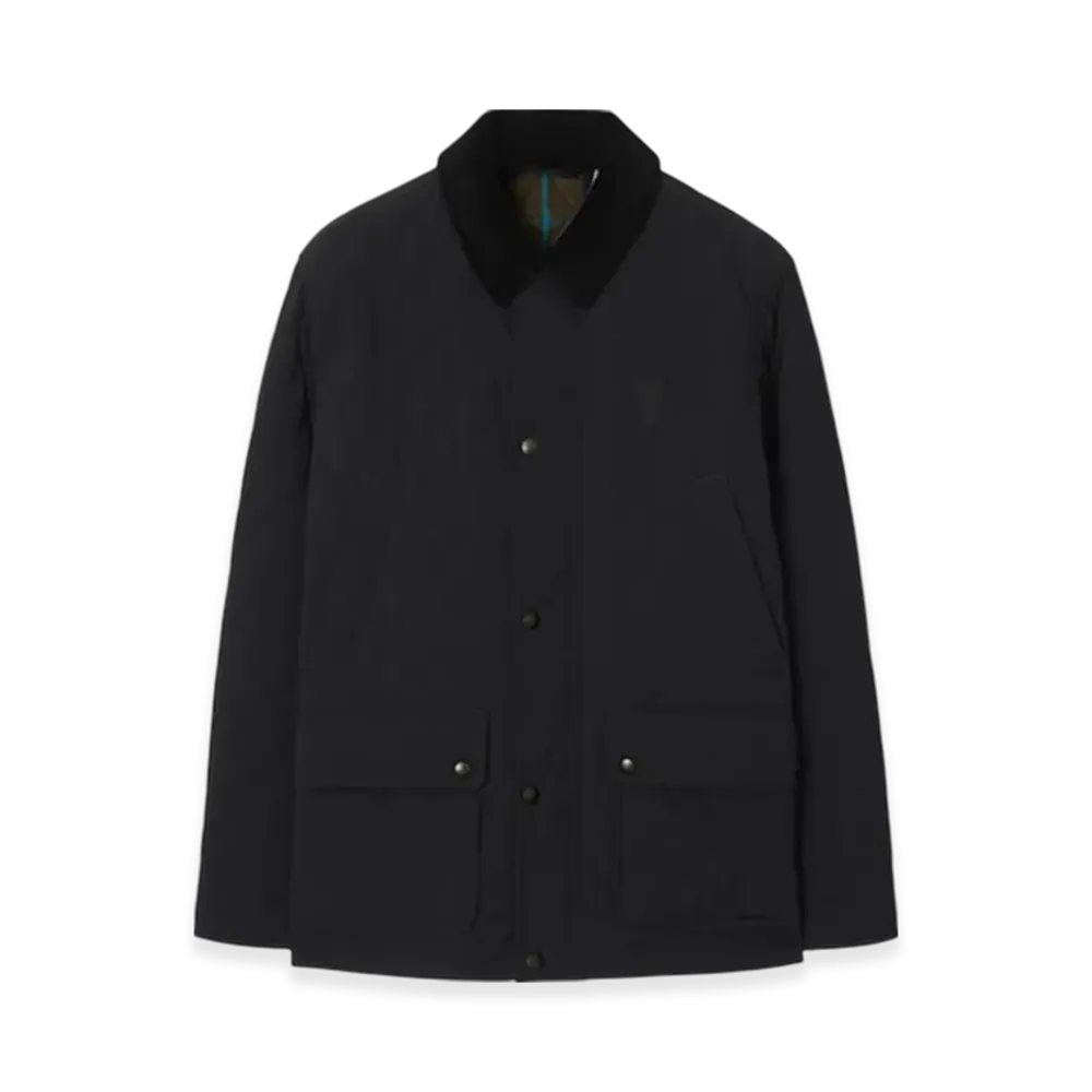 Burberry Quilting Nylon Barn Jacket "Black/Snug"