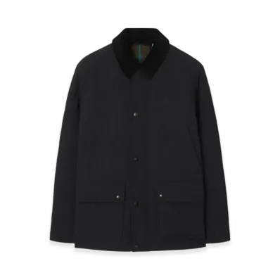 Burberry Quilting Nylon Barn Jacket "Black/Snug"