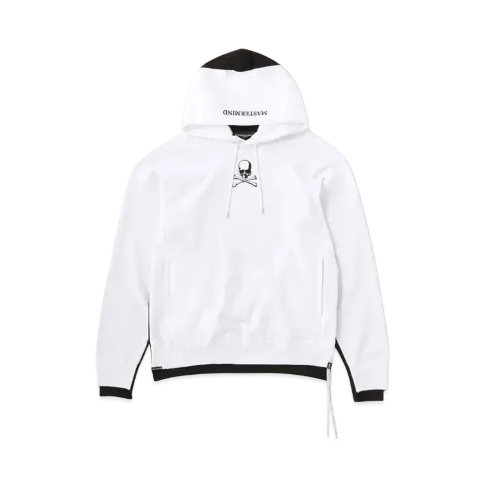 mastermind WORLD 2 Color Hoodie "White Black"
