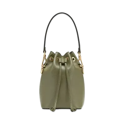 FENDI Mon Tresor Leather Mini-Bag "Green"