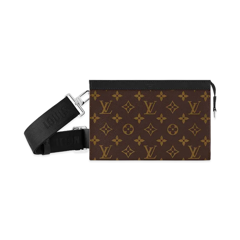 Louis Vuitton Gaston Wearable Wallet "Monogram Macassar"