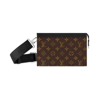 Louis Vuitton Gaston Wearable Wallet "Monogram Macassar"