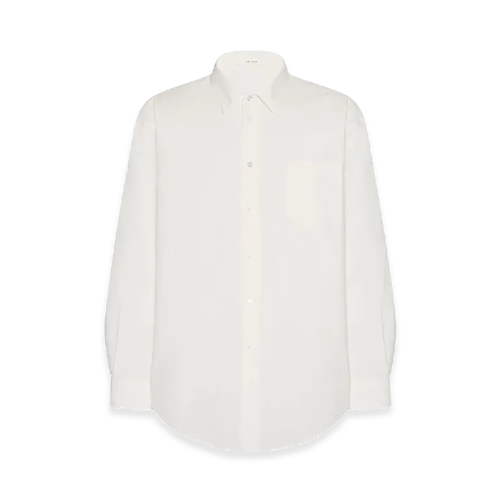 The Row Thane Cotton Shirt "White"