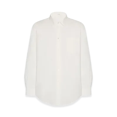 The Row Thane Cotton Shirt "White"