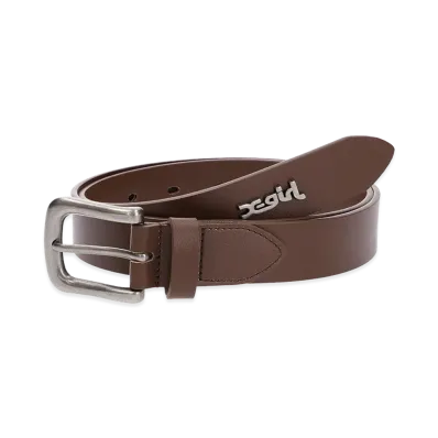 X-Girl Women's Mills Logo Belt "Brown"