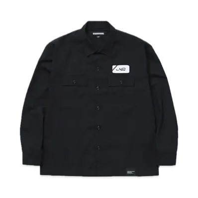NEIGHBORHOOD Classic Work Shirt LS-1 "Black"