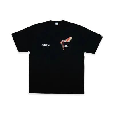 SAPEur x northwave Pocket S/S Tee "Orange/Black"