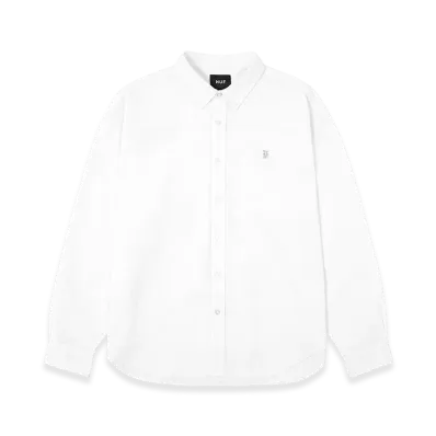 HUF Megablast LS Shirt "White"